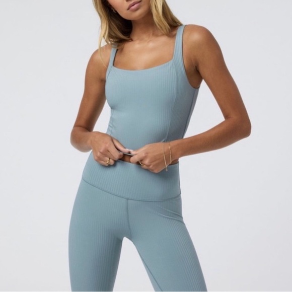 Vuori Tops - Vuori Blue Tank Top